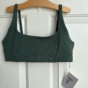 Acta Flex Sports Bra in Dark Green NWT